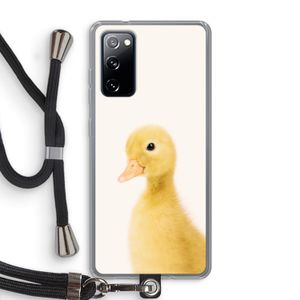 Duke: Samsung Galaxy S20 FE / S20 FE 5G Transparant Hoesje met koord