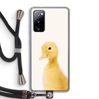 Duke: Samsung Galaxy S20 FE / S20 FE 5G Transparant Hoesje met koord