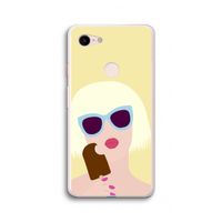 Ice cream: Google Pixel 3 XL Transparant Hoesje