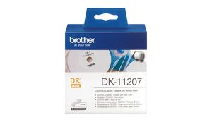 Huismerk Brother DK-11207 CD/DVD Labels (58mm Rond)