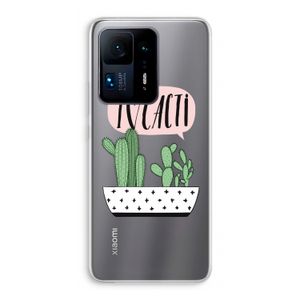 I love cacti: Xiaomi Mi Mix 4 Transparant Hoesje