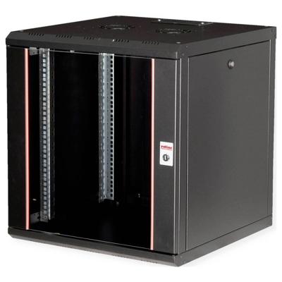 ROLINE 19-inch wandbehuizing Pro 12 U, 600x600 BxD zwart