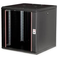 ROLINE 19-inch wandbehuizing Pro 12 U, 600x600 BxD zwart
