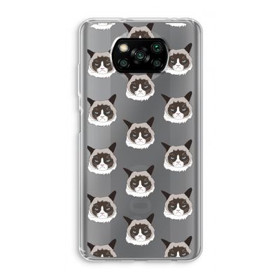 It's a Purrr Case: Xiaomi Poco X3 NFC Transparant Hoesje