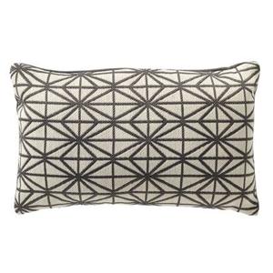 Dutch Decor Nisa buitenkussen 30x50 cm - Charcoal Gray