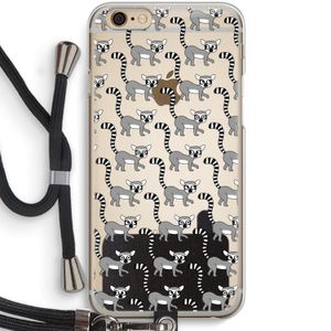 Makis: iPhone 6 / 6S Transparant Hoesje met koord