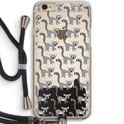 Makis: iPhone 6 / 6S Transparant Hoesje met koord