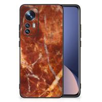 Xiaomi 12 | 12X Marmeren Print Telefoonhoesje Marmer Bruin