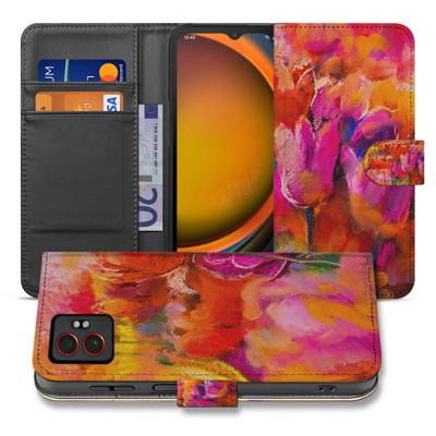 Tulips Samsung Galaxy Xcover 7 Pro | Book Case & Portemonnee Hoesje | Portemonnee hoesje