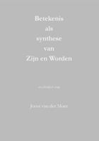 Betekenis als synthese van Zijn en Worden (Paperback)