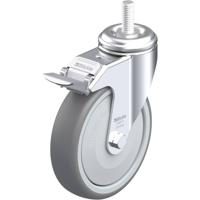 Blickle LKRA-TPA 126KF-FI-GS12 Zwenkwiel met rem Wieldiameter: 125 mm Draagvermogen (max.): 120 kg 1 stuk(s)