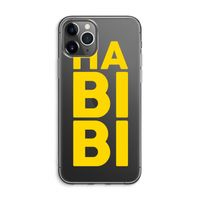 Habibi Majorelle : iPhone 11 Pro Max Transparant Hoesje