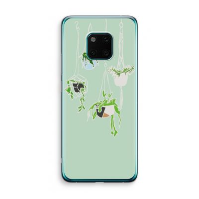 Hang In There: Huawei Mate 20 Pro Transparant Hoesje
