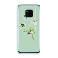Hang In There: Huawei Mate 20 Pro Transparant Hoesje