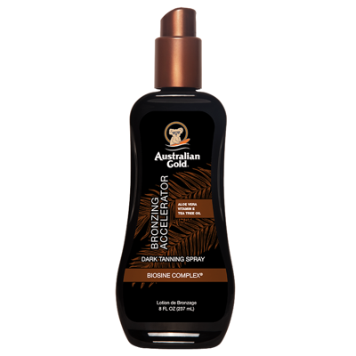 Australian Gold Accelerator Spray Gel + bronzer 237ml