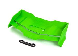 Traxxas - Wing/ wing washer (green) (TRX-9517G)