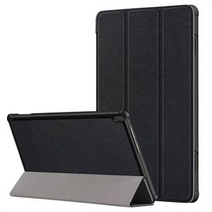 Tri-Fold Series Lenovo Tab M10 Smart Folio Case (Geopende verpakking - Bevredigend) - Zwart