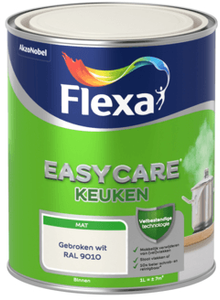 flexa easycare muurverf keuken betongrijs 1 ltr