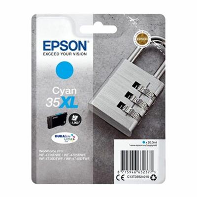 Originele inktcartridge Epson 35XL Cyaan