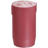 Wiska BS 17 Blindstop Montagegat: 17 mm Polyamide Rood 1 stuk(s)