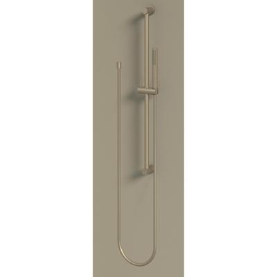 IVY Glijstangset - met handdouche - staafmodel - doucheslang 150cm - Geborsteld nickel PVD 6901153