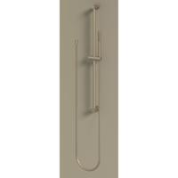 IVY Glijstangset - met handdouche - staafmodel - doucheslang 150cm - Geborsteld nickel PVD 6901153