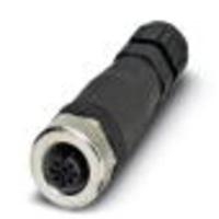 Phoenix Contact 1430381 Sensor/actuator connector, niet geassembleerd M12 Aantal polen (sensoren): 4 1 stuk(s) - thumbnail