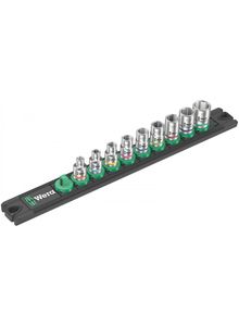 Wera Dop-magneetstrip A Imperial 1 Zyklop doppenset | 1/4"-aandrijving | INCH | 9-delig - 05005420001