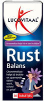 Lucovitaal Voedingssupplementen Tabletten Rust Balans Citroenmelisse 30Tab