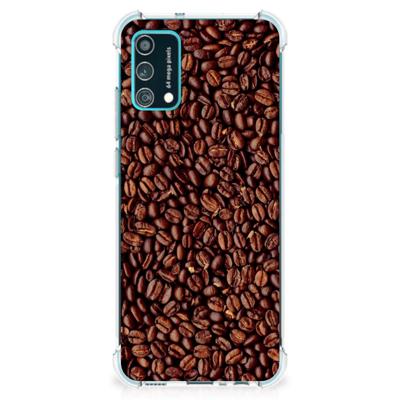 Samsung Galaxy M02s | A02s Beschermhoes Koffiebonen Samsung Galaxy M02s | A02s Beschermhoes Koffiebonen