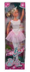 Simba pop Steffi Love Ballerina meisjes 29 cm roze/wit