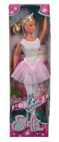 Simba pop Steffi Love Ballerina meisjes 29 cm roze/wit