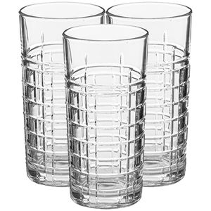 Secret de Gourmet longdrinkglazen - Nice - set 8x stuks - 300 ml - glas - transparant