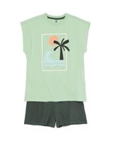 HEMA Kindershortama Palmboom Groen (groen)