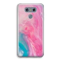Roze explosie: LG G6 Transparant Hoesje