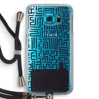 Moroccan Print: Samsung Galaxy S6 Transparant Hoesje met koord