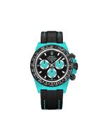 DiW (Designa Individual Watches) montre Daytona Celeste 40 mm personnalisée - Noir