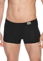 2-Pack heren hipster - Natural GO - Zwarte heren onderbroeken - Biologisch katoen