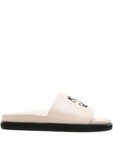 Off-White chaussons à broderies Arrows - Tons neutres