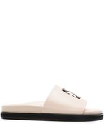 Off-White chaussons à broderies Arrows - Tons neutres