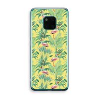 Flamingo party: Huawei Mate 20 Pro Transparant Hoesje
