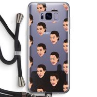 Ugly Cry Call: Samsung Galaxy S8 Plus Transparant Hoesje met koord