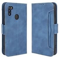 Cardholder Series Samsung Galaxy M21 2021 Wallet Case - Blauw - thumbnail