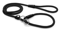 MORSO HONDENRIEM RETRIEVERLIJN SOFT ROPE GERECYCLED ZWART