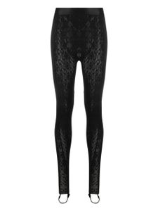 Wolford x Simkhai legging en maille chaîne - Noir