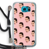 Ugly Cry Call: Samsung Galaxy S6 Transparant Hoesje met koord