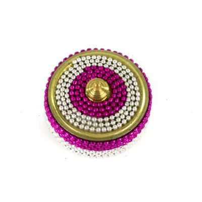 Opbergdoosje Metaal Glitter (4,5 cm)