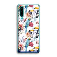 Bloemen tukan: Huawei P30 Transparant Hoesje