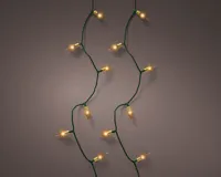 Led stringlight l2390cm grn/kl.warm
