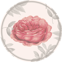 Roze roos Vinyl tapijt woonkamer
